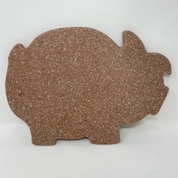 Babson & Co Corian Pig Shaped Serving Platter - Picture 1 of 4